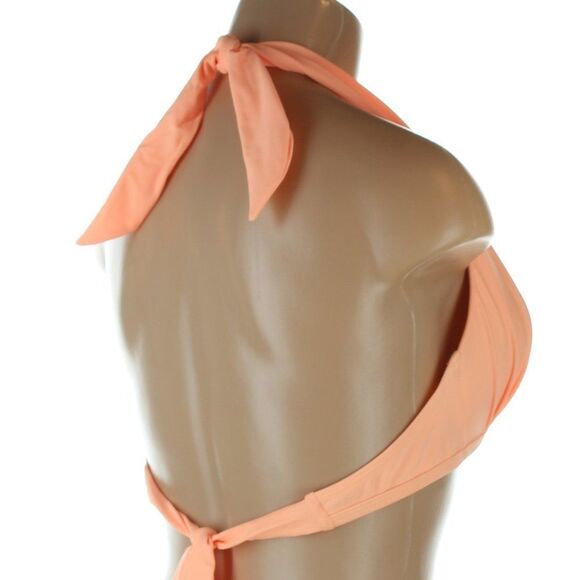 36 B/C Orange Padded Swim Bikini Top - Picture 6 of 9